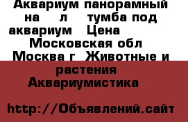 Аквариум панорамный на 280л.   тумба под аквариум › Цена ­ 22 000 - Московская обл., Москва г. Животные и растения » Аквариумистика   